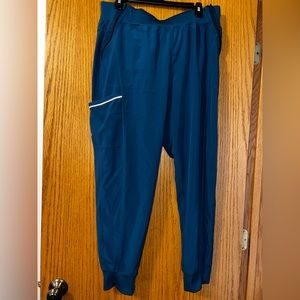 Cherokee Infinity Caribbean High Waisted Scrub Joggers - XL